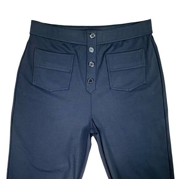 Halara High-Waisted Button Straight-Leg Casual Pants - Large Petite (12/14) - Picture 3 of 9